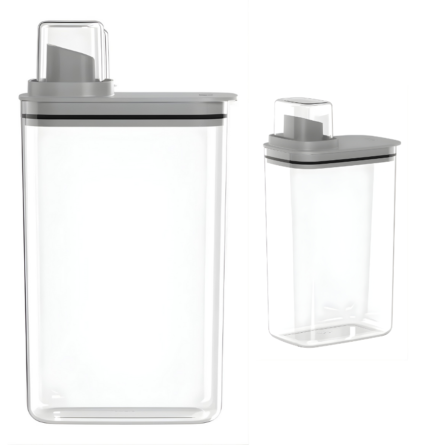 Dispenser Sabao Amaciante Flow 2,3lts Fechado Martiplast Ou - Chumbo Cinza