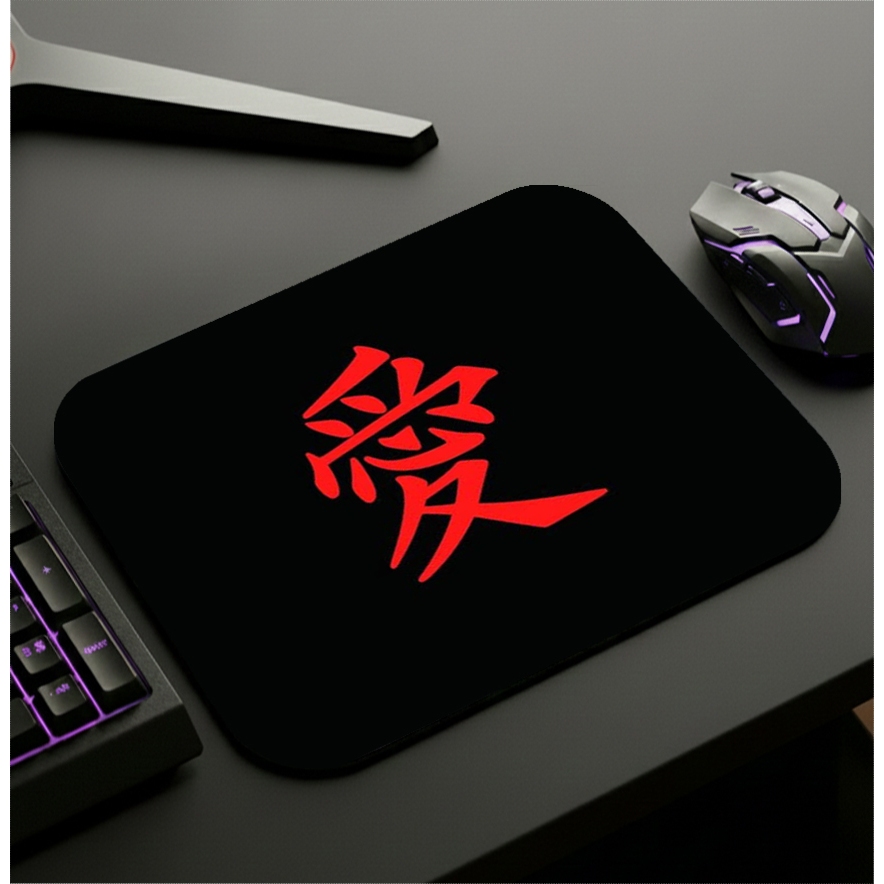 Mousepad Estampado Naruto Shippuden  20x25 cm Antiderrapante para PC e Notebook