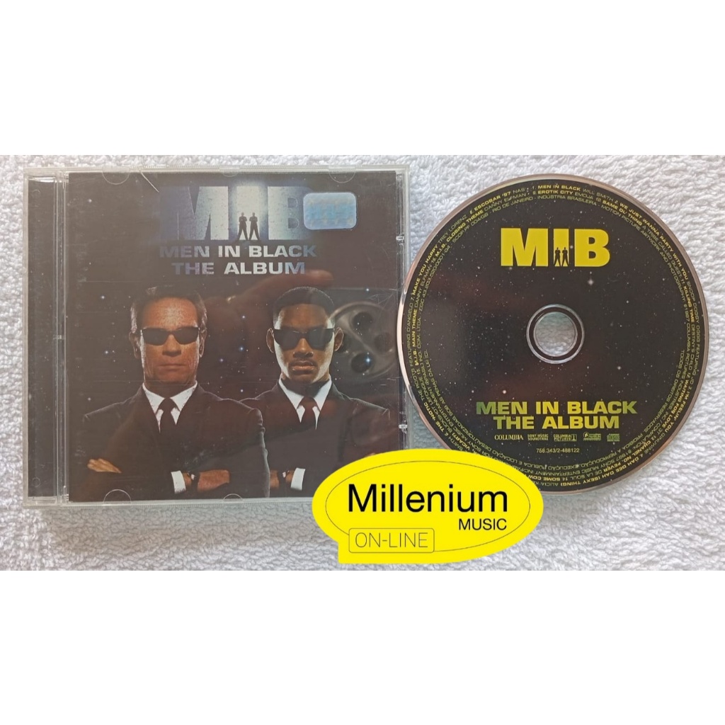CD Men In Black The Album (Homens De Preto) Trilha Sonora Do Filme 1997 Original Gravadora Colecionador Ótimo Estado