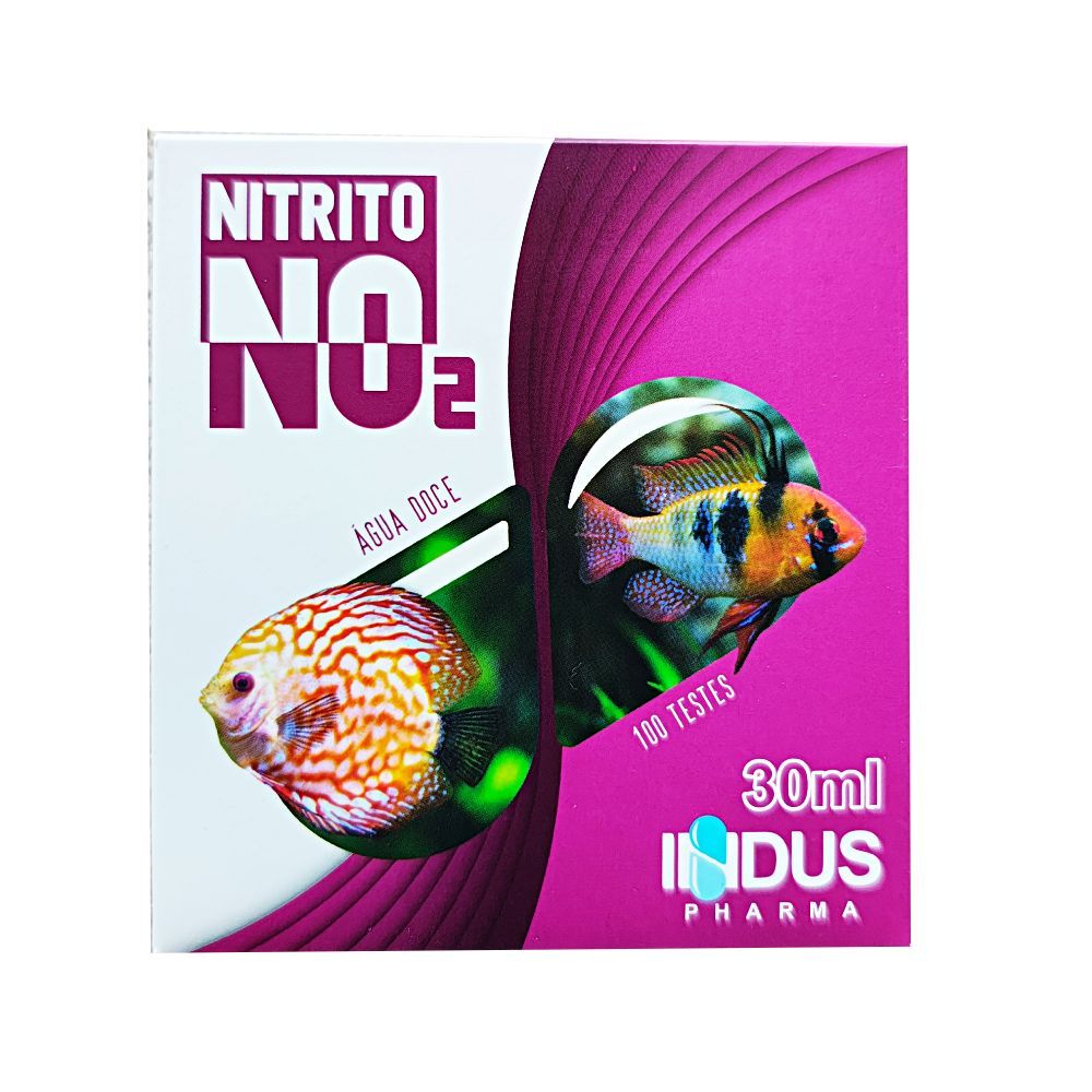 Induspharma Teste de Nitrito NO2 - 100 Testes - Água Doce