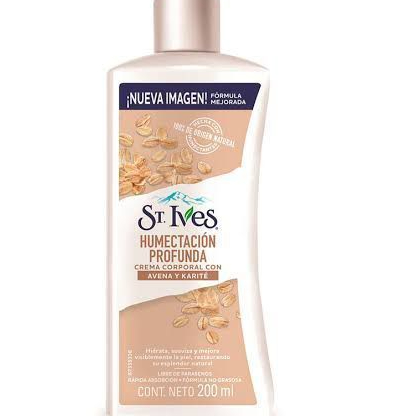 St Ives Loção Corporal Hidratante 200Ml Aveia e Karite