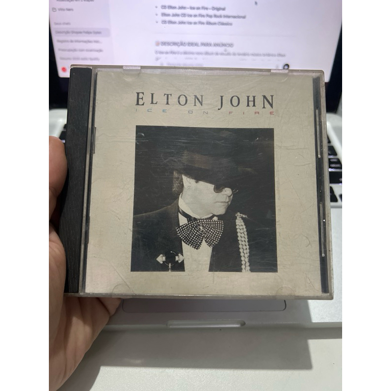 CD Elton John Ice on Fire | Pop / Rock Internacional | Original