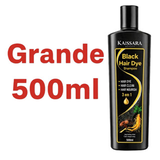 Shampoo Tonalizante Preto Grande 500 Ml Kaissara - Tintura - Preta Para Cabelos em Oferta na Shopee
