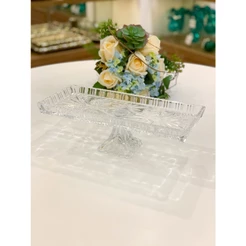 Travessa de Cristal Lyor com Design Sofisticado para Mesa