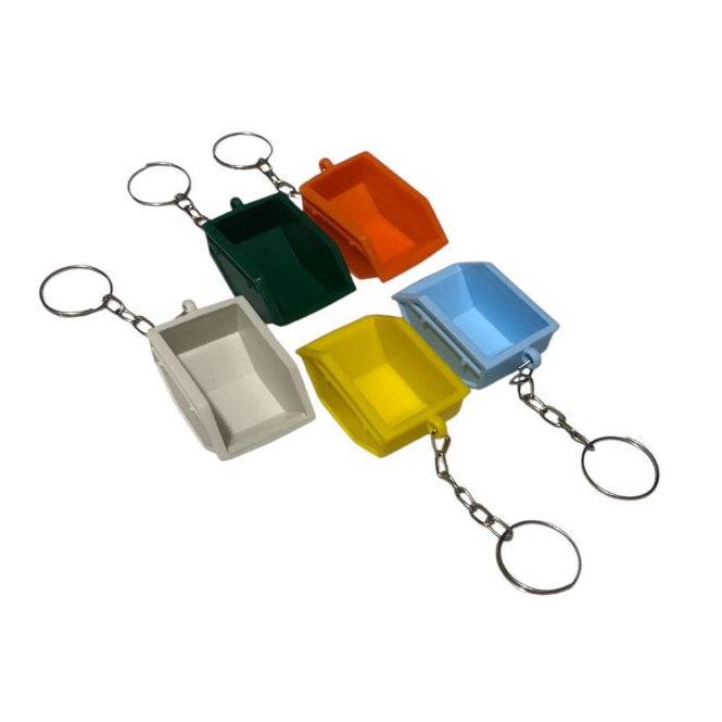 Kit 30 Mini Chaveiros Caçamba Entulho Lixo Construçao Caminhao Lembrancinha Festa Eventos