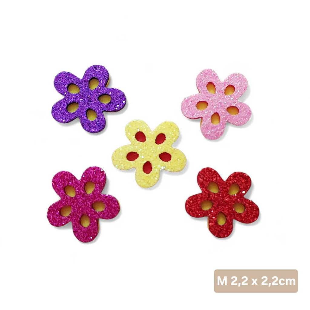 Adesivo pet EVA - Flores e Cactos