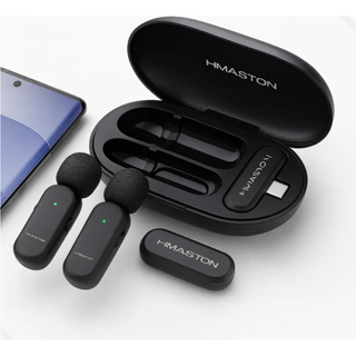 Microfone Lapela Sem Fio Profissional Tipo C H'maston Mk08 Para Vídeos Lives Entrevistas Gravação em Oferta na Shopee