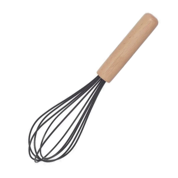 Fue Batedor de Ovos Rosa Cabo de Madeira em Oferta na Shopee