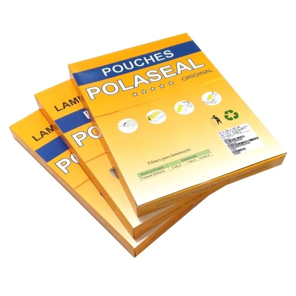 Plástico para Plastificação A4 220x307 Masterprint 0,05mm Brilho  Folhas Envio Imediato Protege documentos em Oferta na Shopee