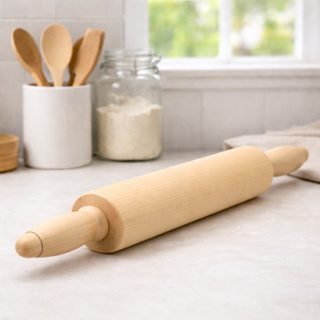 Rolo de Madeira Tradicional para Abrir Massas Pizza Macarrão Pão Profissional em Oferta na Shopee