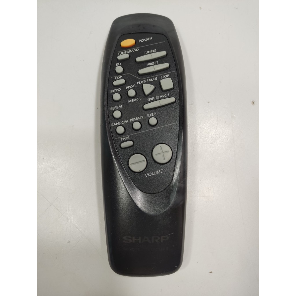 Controle Remoto Som 1 CD Sharp Cr-0027 S/tampa (Usado)
