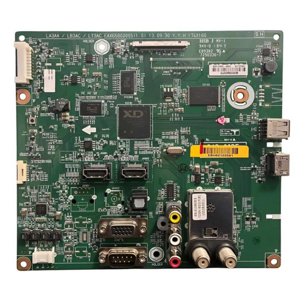 Placa Principall Modelo Tv Ebu62122501 Eax65000005