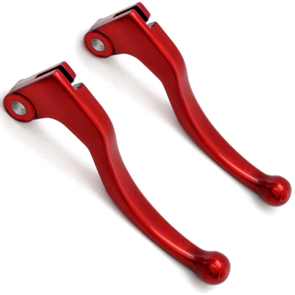 Par de Manete Honda Cg Titan 150 2000 À Disco Vermelho Vitral ou Azul Fabreck em Oferta na Shopee