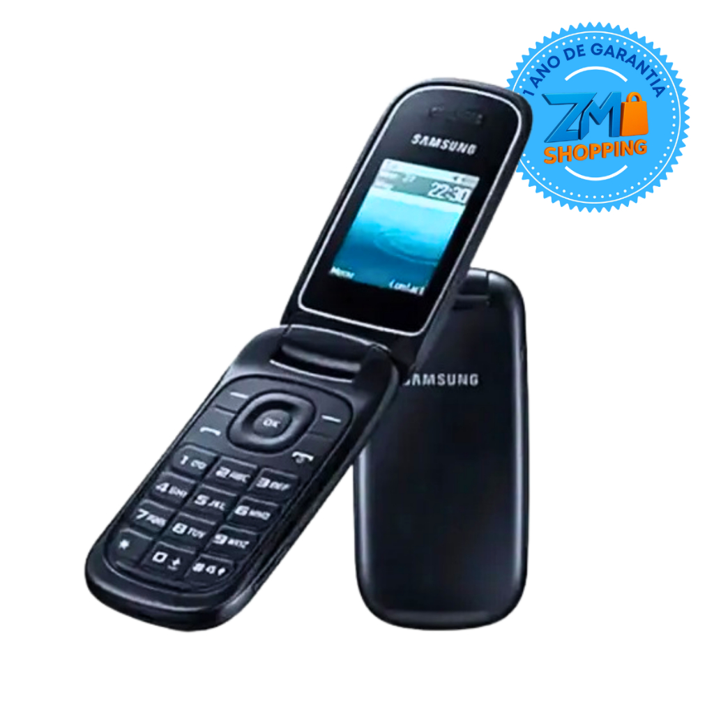 NOVO Celular Samsung Flip GT- E1272 4G Flip Prático Para Idosos Rádio