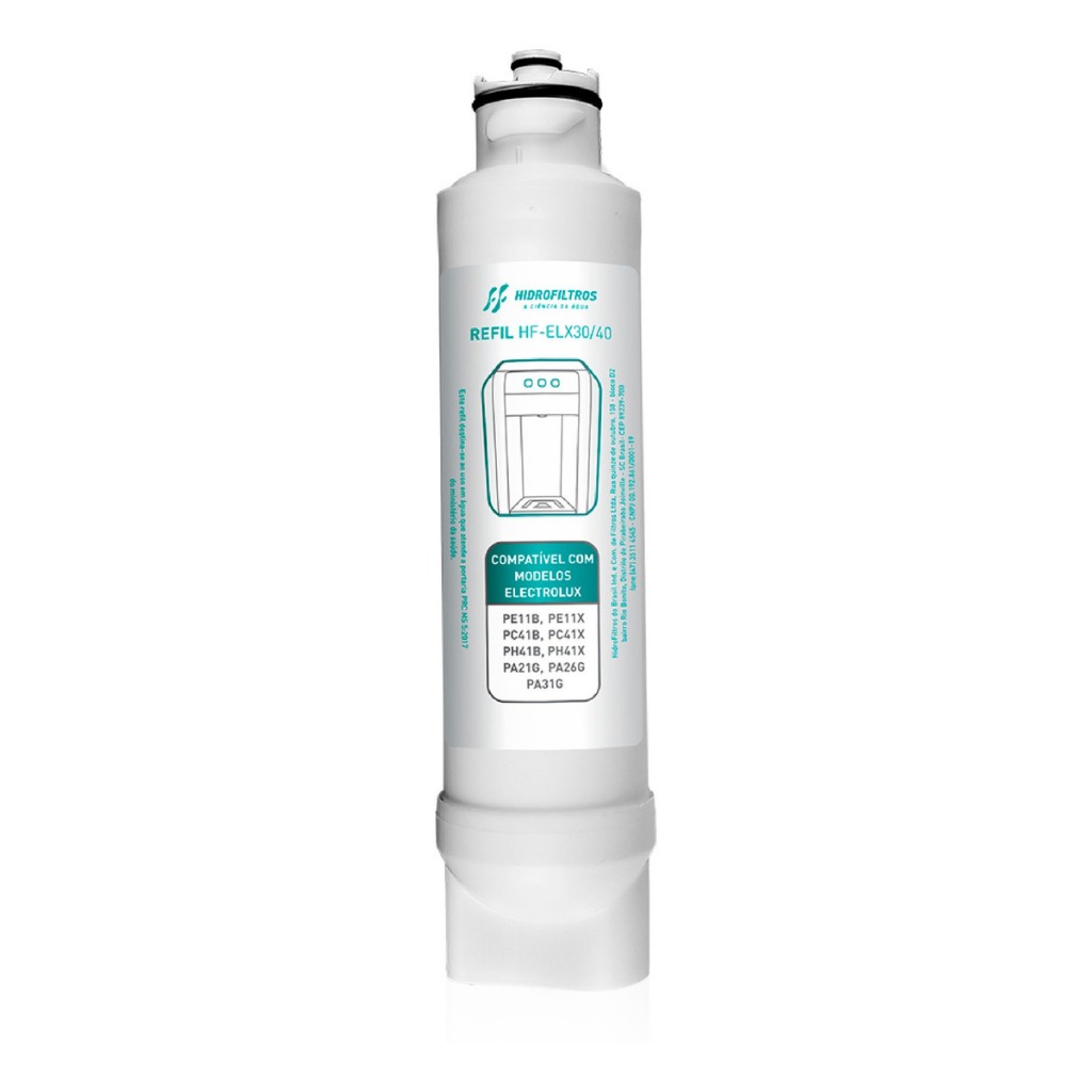 Refil Compatível Filtro Purificador Electrolux PE11X  PE11B  PA21G  PA26G  PA31G  PC41B  PC41X PH41B