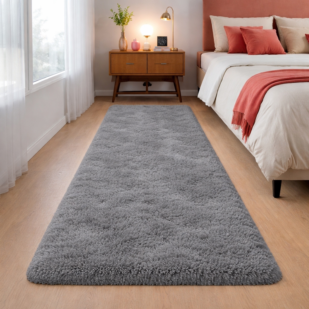 Tapete Passadeira 1,00 x 0,60 Quarto Antiderrapante em Oferta na Shopee