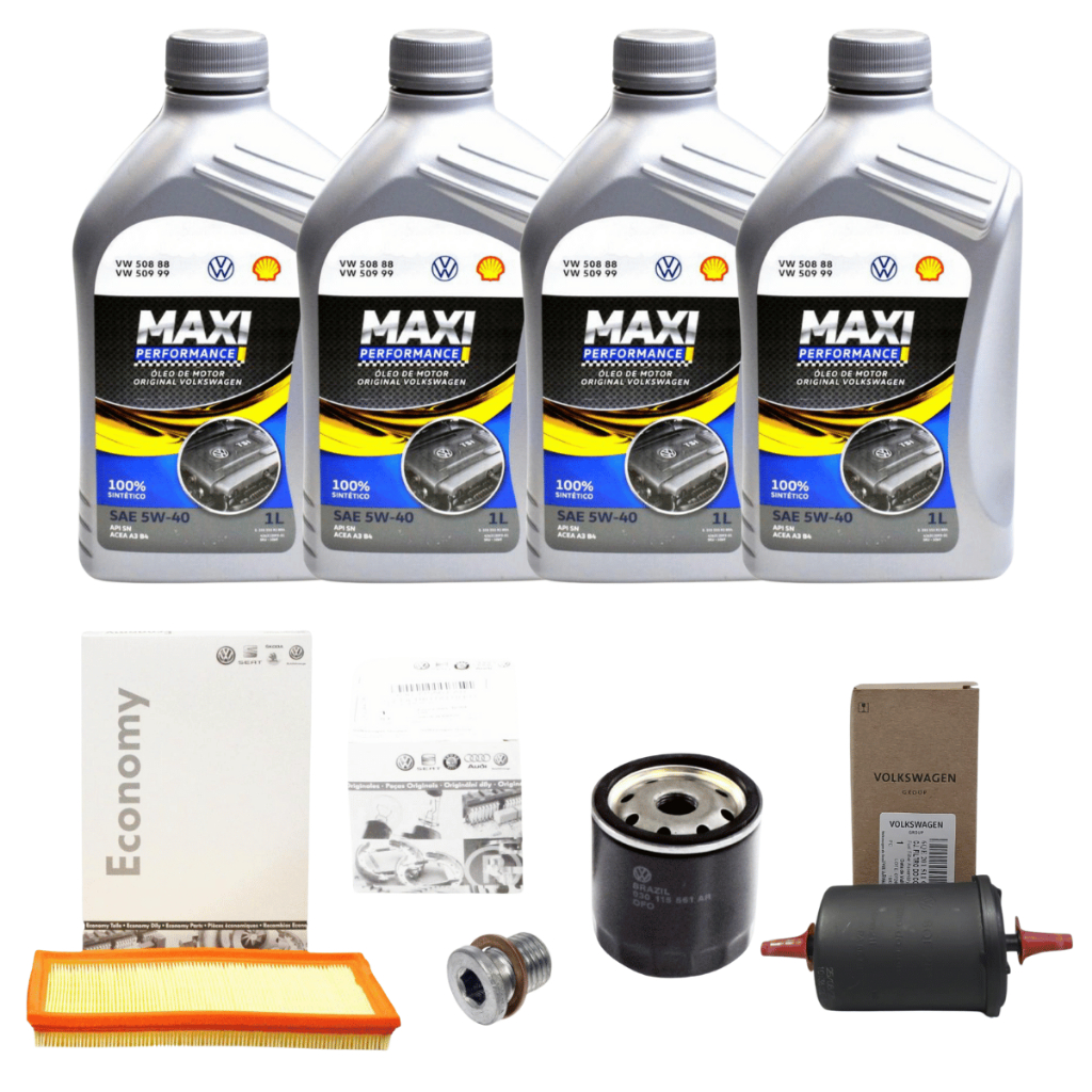 Kit Troca de Óleo Revisão Filtro Ar Gol G6 G7 1.0 8v Original Volkswagen em Oferta na Shopee