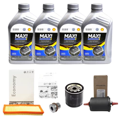 Kit Troca de Óleo Revisão Filtro Ar Gol G6 G7 1.0 8v Original Volkswagen
