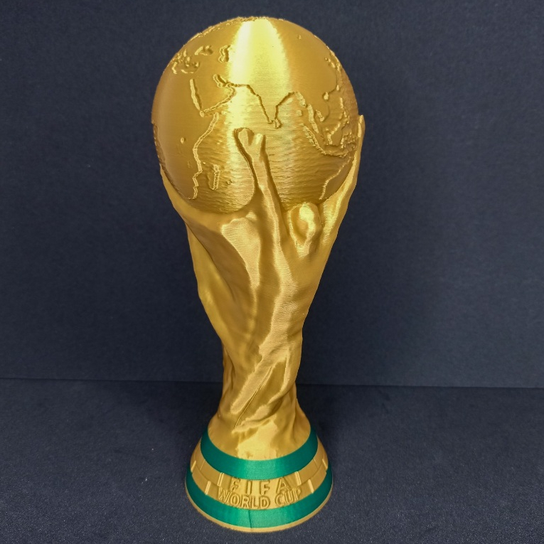 Réplica Taça Copa do Mundo FIFA 20cm  • Decoração Futebol • Presente Criativo