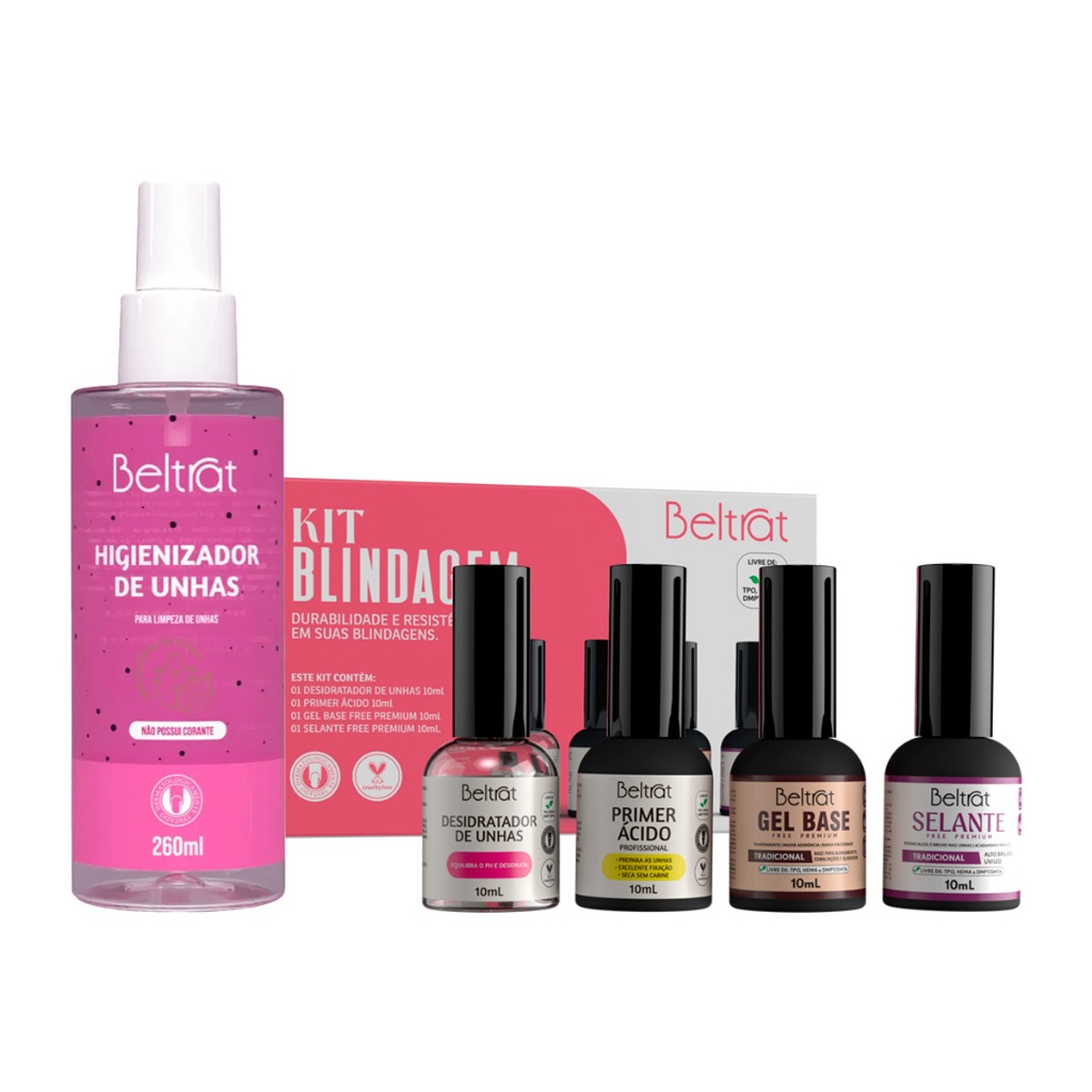 Kit Prep Pitaya 260ml + Blindagem Das Unhas Beltrat