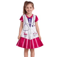 Fantasia Infantil Médica Carnaval Festas