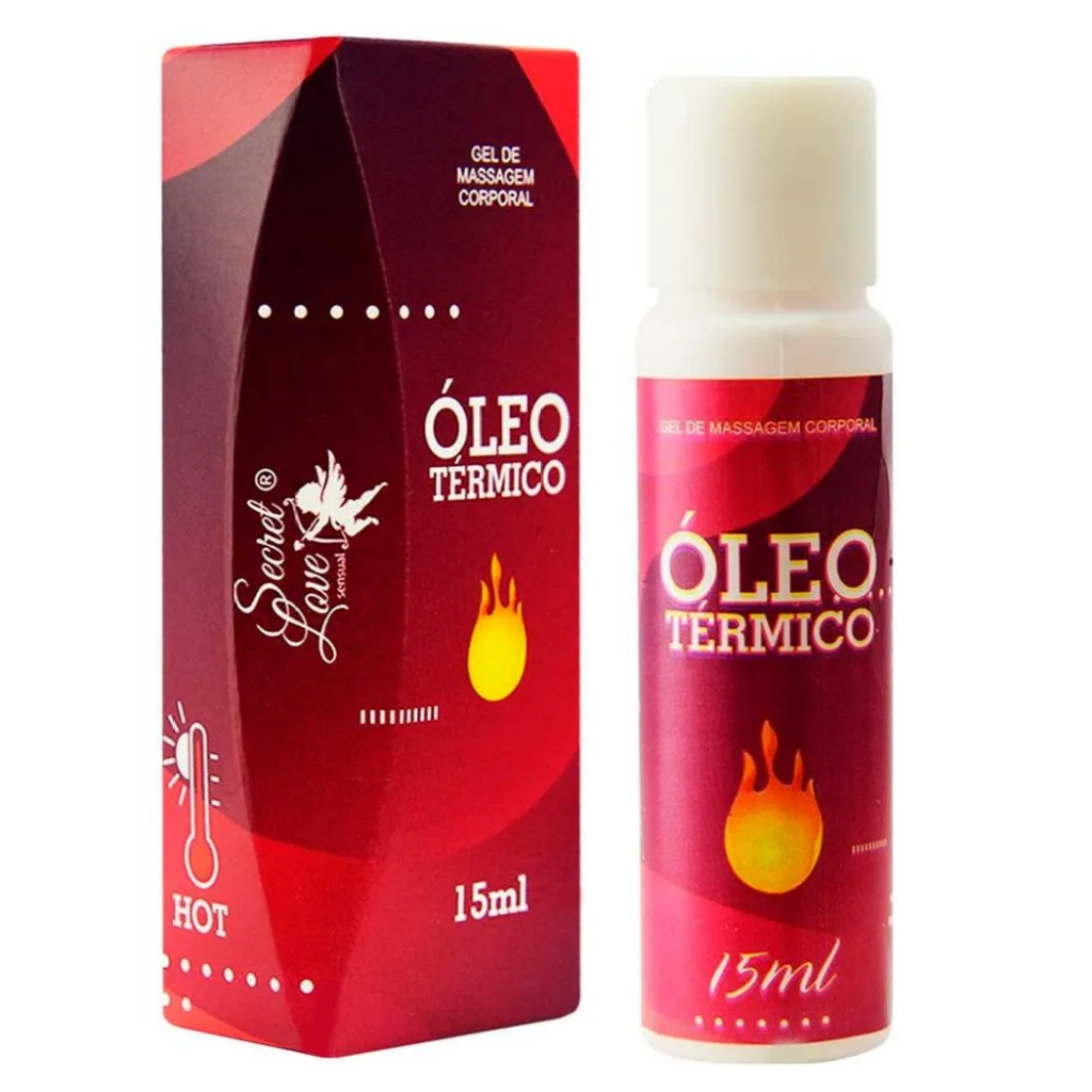 Óleo Térmico Hot para Massagem Corporal 15ml Secret Love – Efeito Aquecedor e Sensação Intensa em Oferta na Shopee