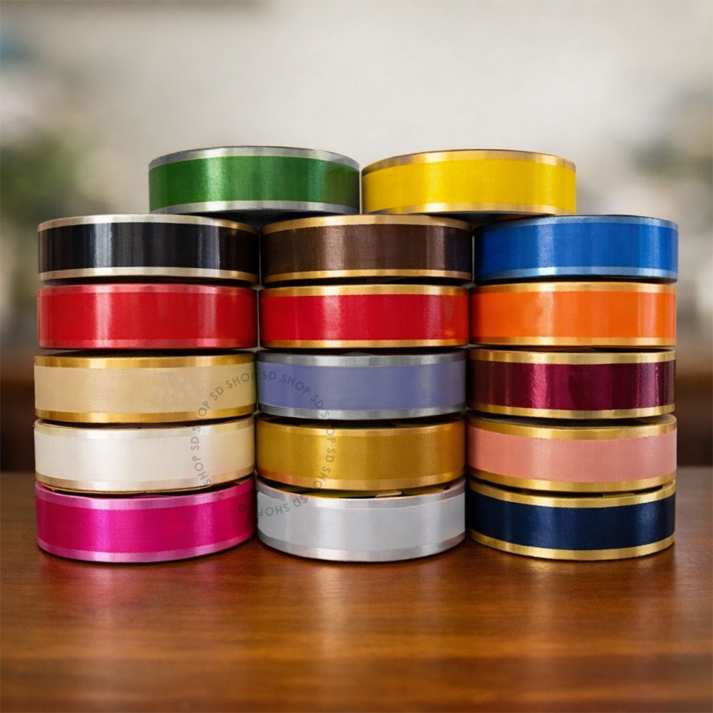 Fita Decorada 3D 32mmx100m Maxi Albano Laço Presente Decoração Embalagem Diversas Cores em Oferta na Shopee