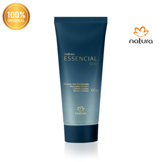 Shower Gel Perfumado 4 em 1 para Cabelo, Corpo, Barba e Rosto Natura Essencial Oud Masculino 100G em Oferta na Shopee