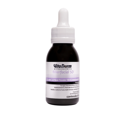 Elixir Ultra Filler 5D Concentré Vita Derm 60ml • Efeito Lifting • Preenchimento • Ácido Hialurônico