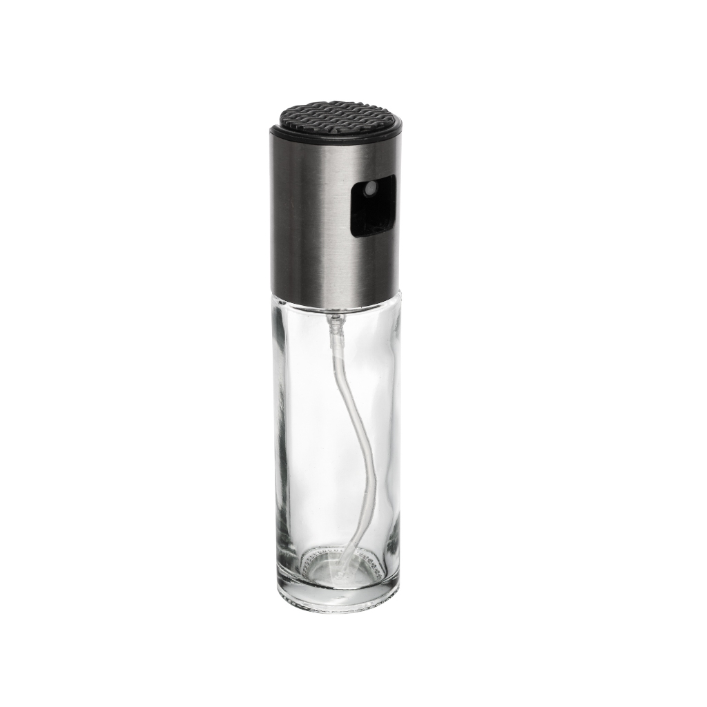 Pulverizador de Vidro 100ml com Sistema de Pulverização Uniforme para Azeite e Vinagre