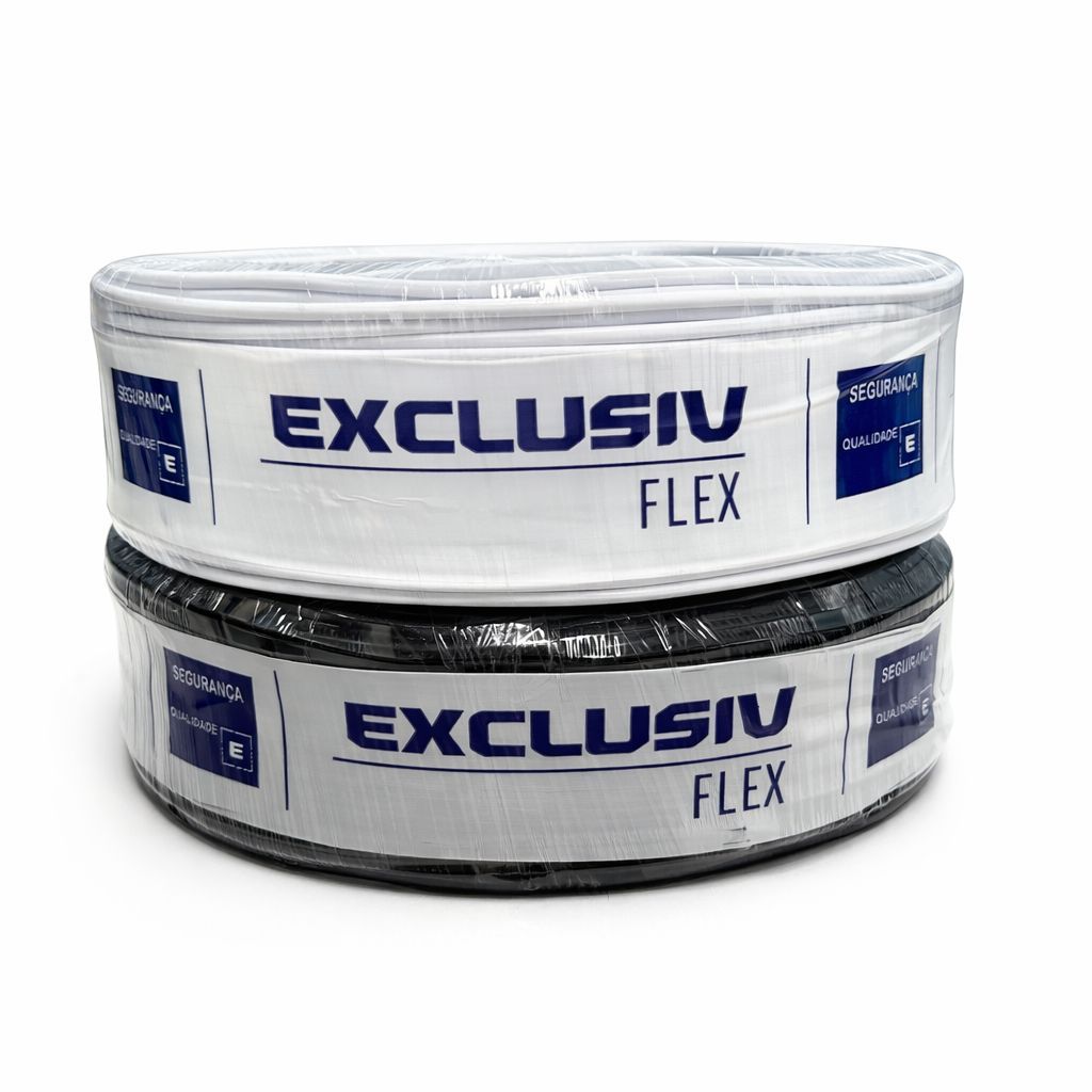 Fio Cordão Paralelo 2x4,0 mm com 100 metros e 50 metros