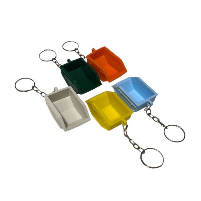 Kit 100 Chaveiros Caçamba Entulho Construção Lixo Lembrancinha Eventos