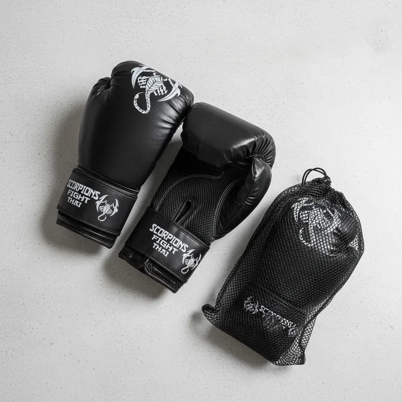 Luva Luta Muay Thai Boxe Kickboxing + Sacola de brinde