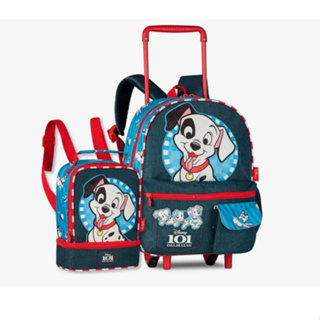 Mochila Clio 13" Carrinho 101 Dálmatas DL27035B em Oferta na Shopee