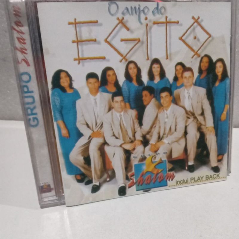 CD GRUPO SHALOM FAMÍLIA -O ANJO DO EGITO TIRAGEM AA-1000