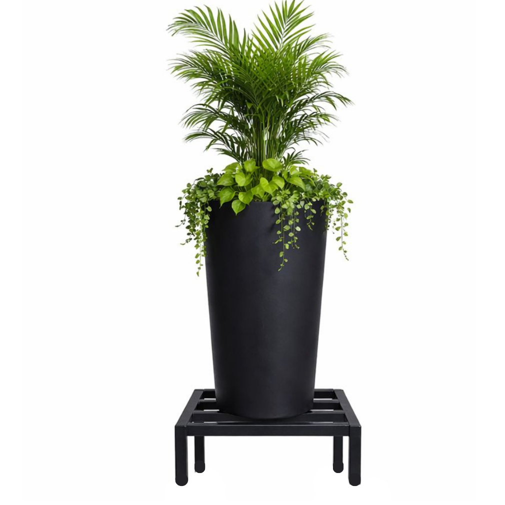 Suporte De Vasos De Planta E Gás Em Aço 30cm