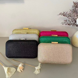 Bolsa Tiracolo / Carteira Feminina Com Glitter Para Festa / Banquete / Casamento WT168-18 em Oferta na Shopee