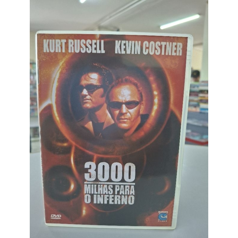 3000 milhas para o inferno DVD original.