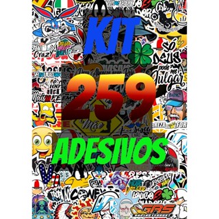 Kit 259 Adesivos Automotivo Alta Resolução Cartela aprova d'agua - Personagens Frases e Simbolos em Oferta na Shopee