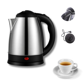 Chaleira Elétrica Inox 1.8L com Desligamento Automático, Luz Indicadora e Base 360º - 220V