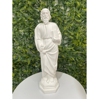 Imagem De São Paulo Apóstolo 30cm - Em Gesso Cru - Acabamento Impecável - Rico Detalhes. em Oferta na Shopee