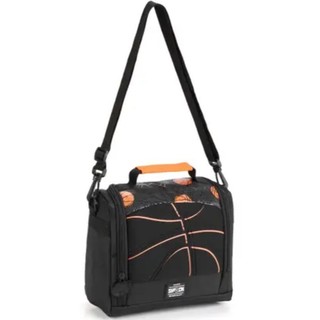 Lancheira Térmica Masculino Futebol Basquete/Futebol Infantil Meninos Escolar Cor Preto