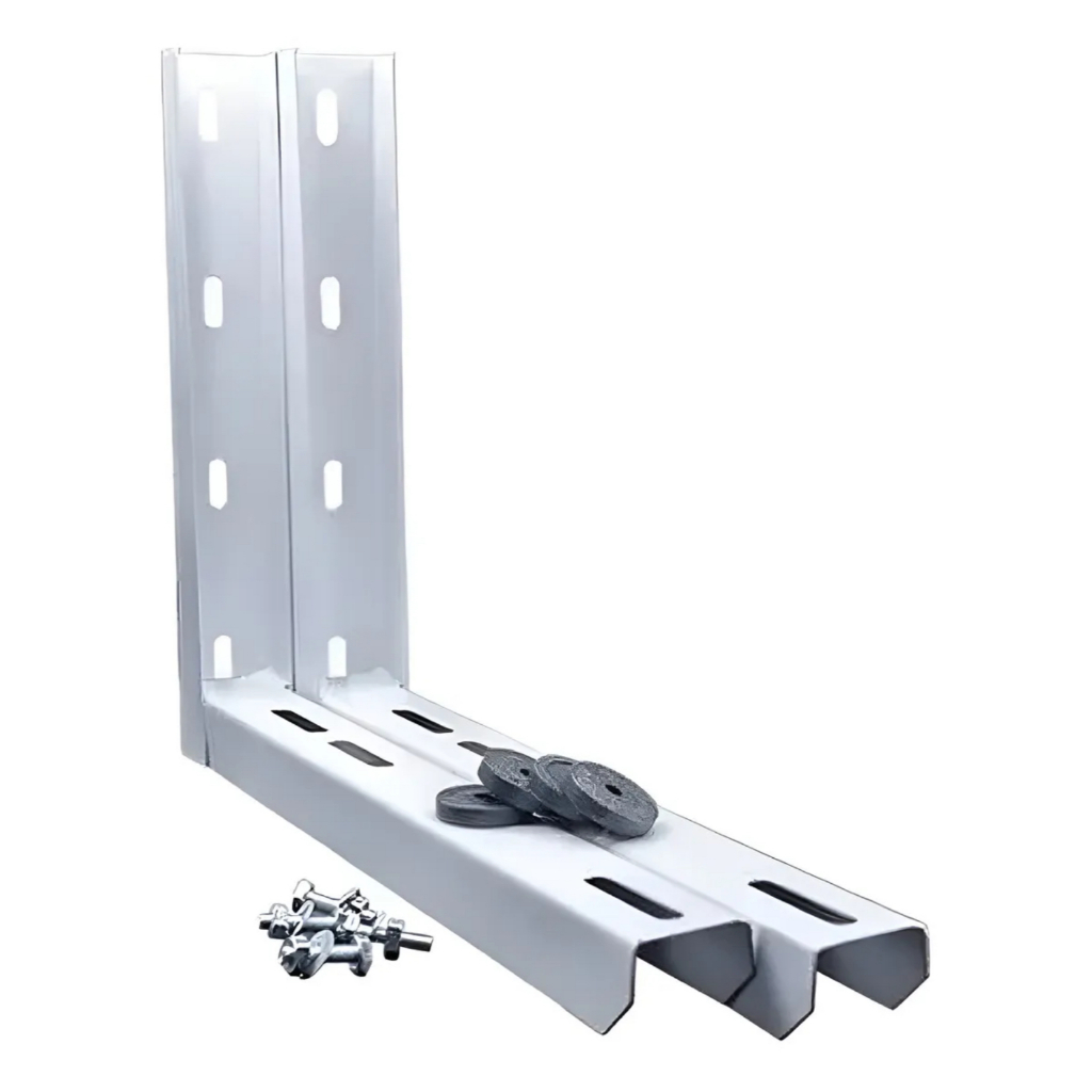 Kit 1 a 4 Pares de Suporte para Ar-Condicionado Split 500mm de 12000 a 24000 BTUs em Oferta na Shopee