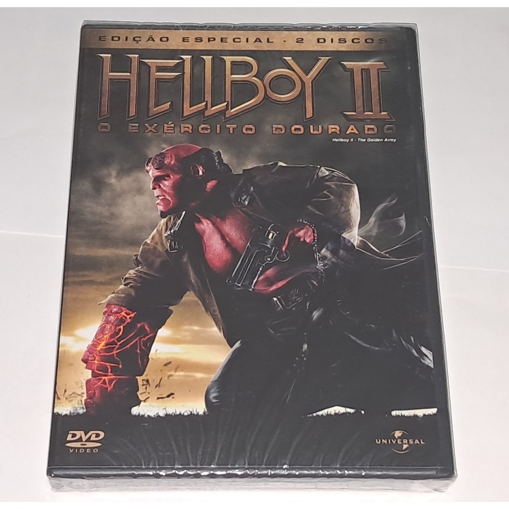 Dvd Duplo Hellboy 2 - O Exército Dourado
