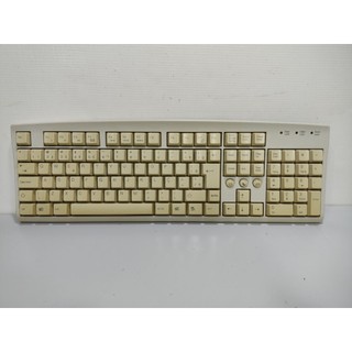Teclado Antigo Ps2 Mini Din Retro Pc Vintage Tnm 000 Português Brasil (Usado)