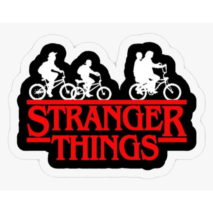 stranger things adesivo decorativo geek nerd filme seriado maratona