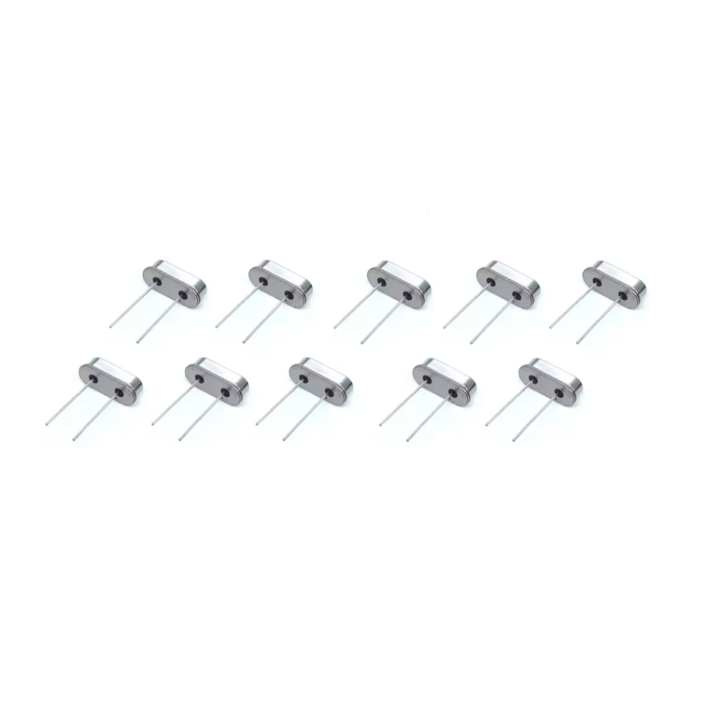 Kit com 10 Unidades do Cristal Oscilador 21.47727 padrão NTSC, para Super Nintendo, Nes