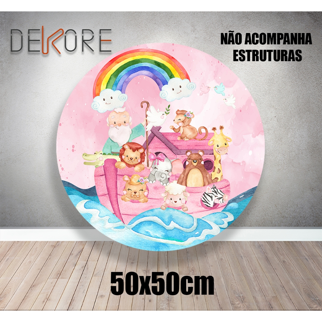 Painel Arca de Noé Menica Com Elástico em Oferta na Shopee