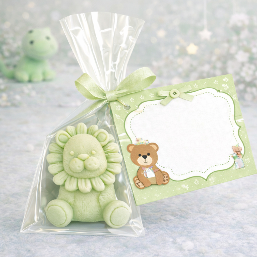 30 Lembrancinhas Cha Revelacao Sabonetes Perfumados leanzinho (SABONETES) em Oferta na Shopee