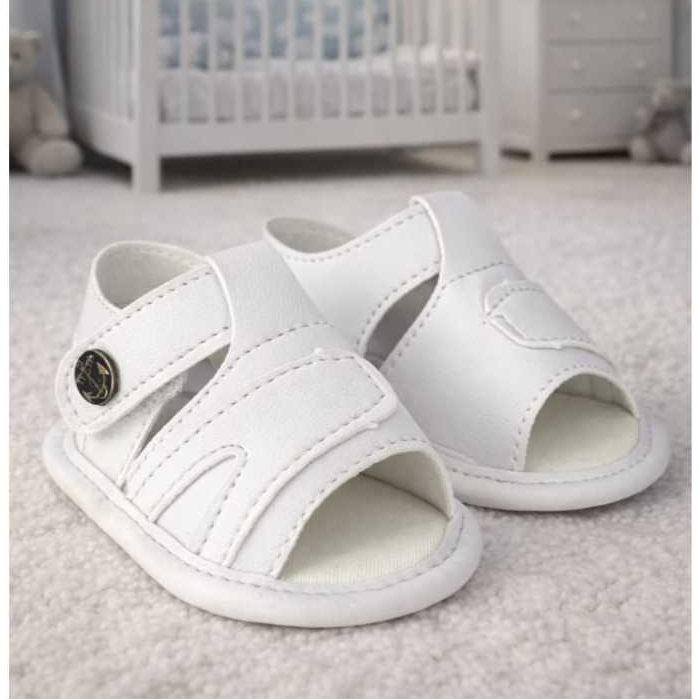 Sandalia Top Masculino Enfeite Metal Super Macia e Estilosa Recem Nascido Menino em Oferta na Shopee